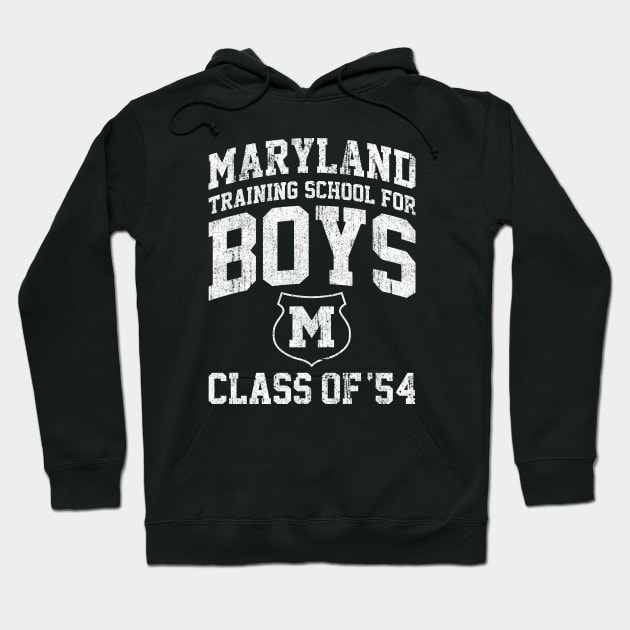 Maryland Training School For Boys Class of 54 (Cry-Baby) Hoodie by huckblade